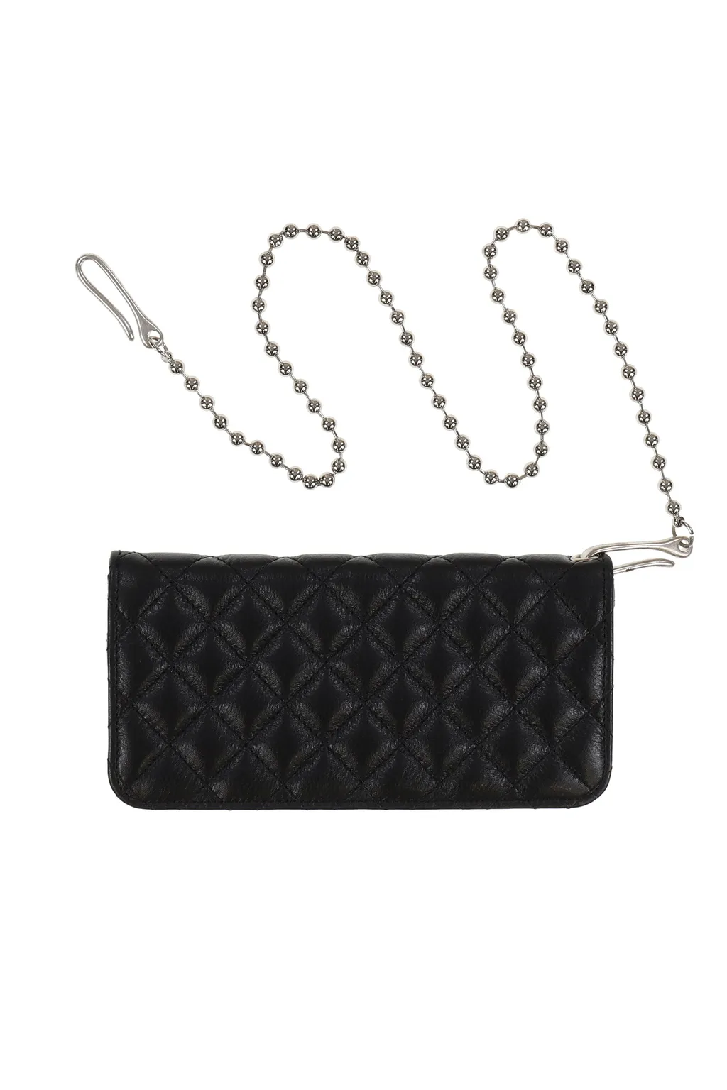 Chopper Quilted Long Wallet / Blk