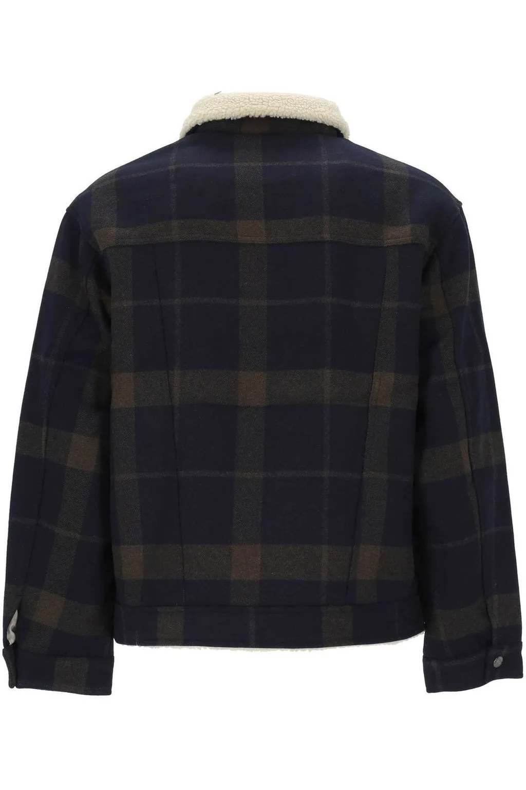 Jack & Jones Check Sherpa Jacket