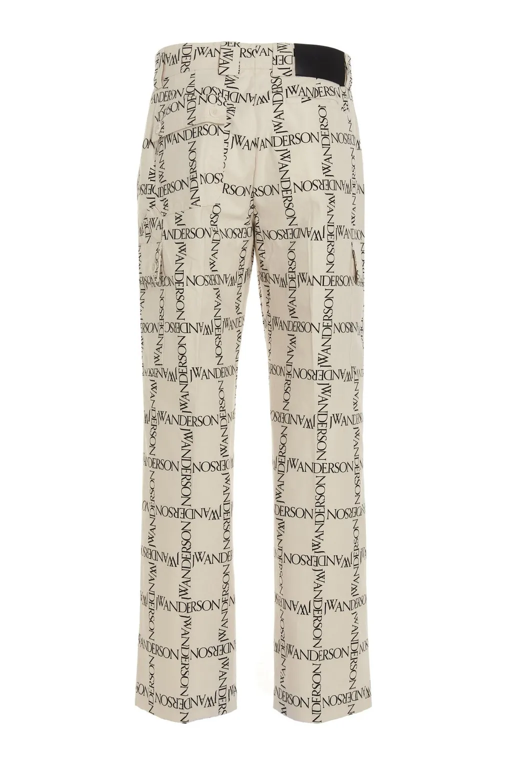 Jw Anderson Allover Logo Printed Trousers