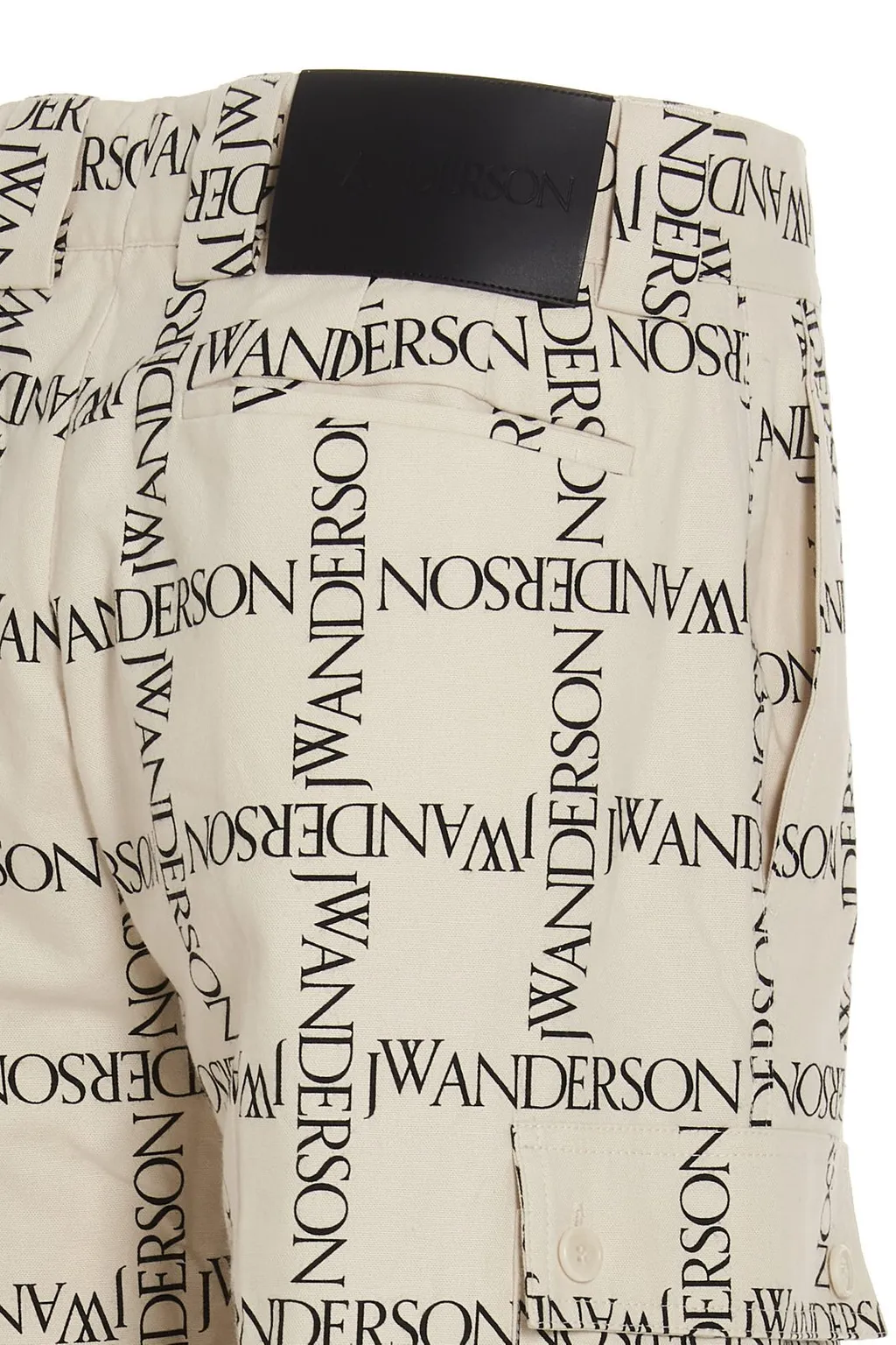 Jw Anderson Allover Logo Printed Trousers