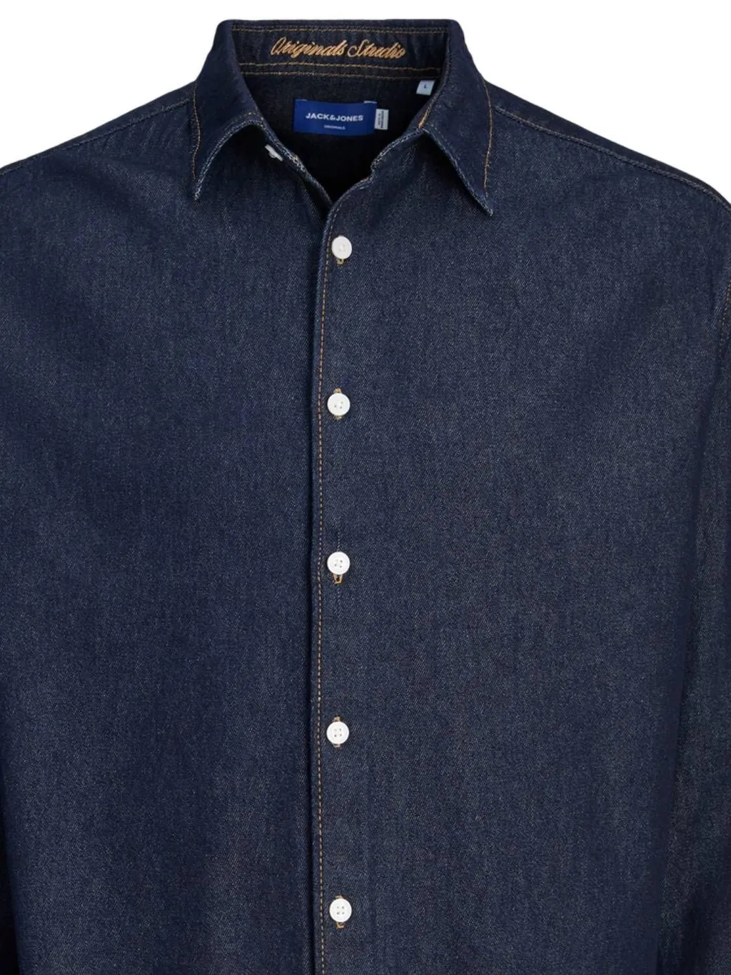 Jack & Jones Denim Button-Up Shirt
