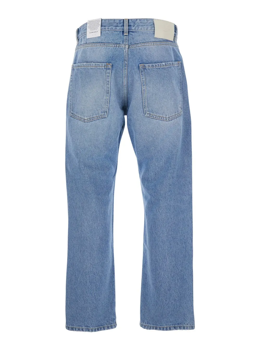 Icon Denim Jeans With Rear Logo Patch