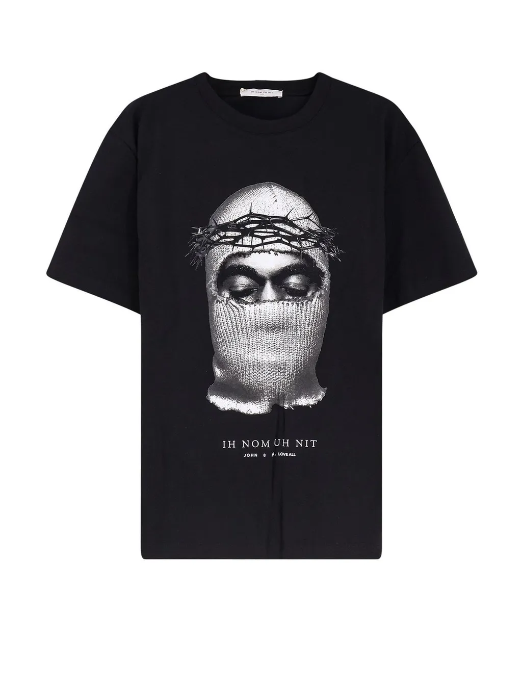 Ih Nom Uh Nit Mask Printed Crewneck T-Shirt