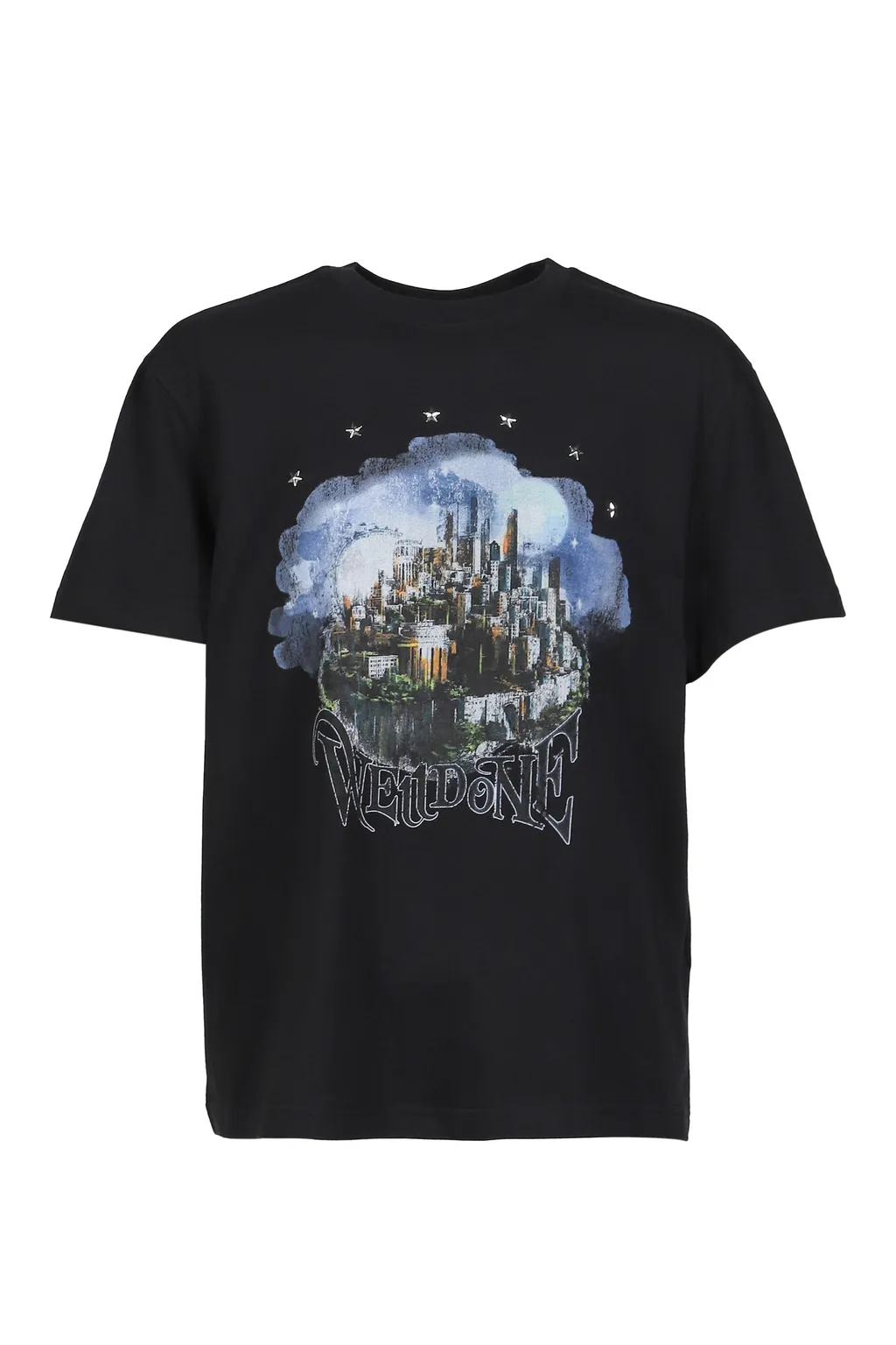 City Regular-Fit T-Shirt / Blk