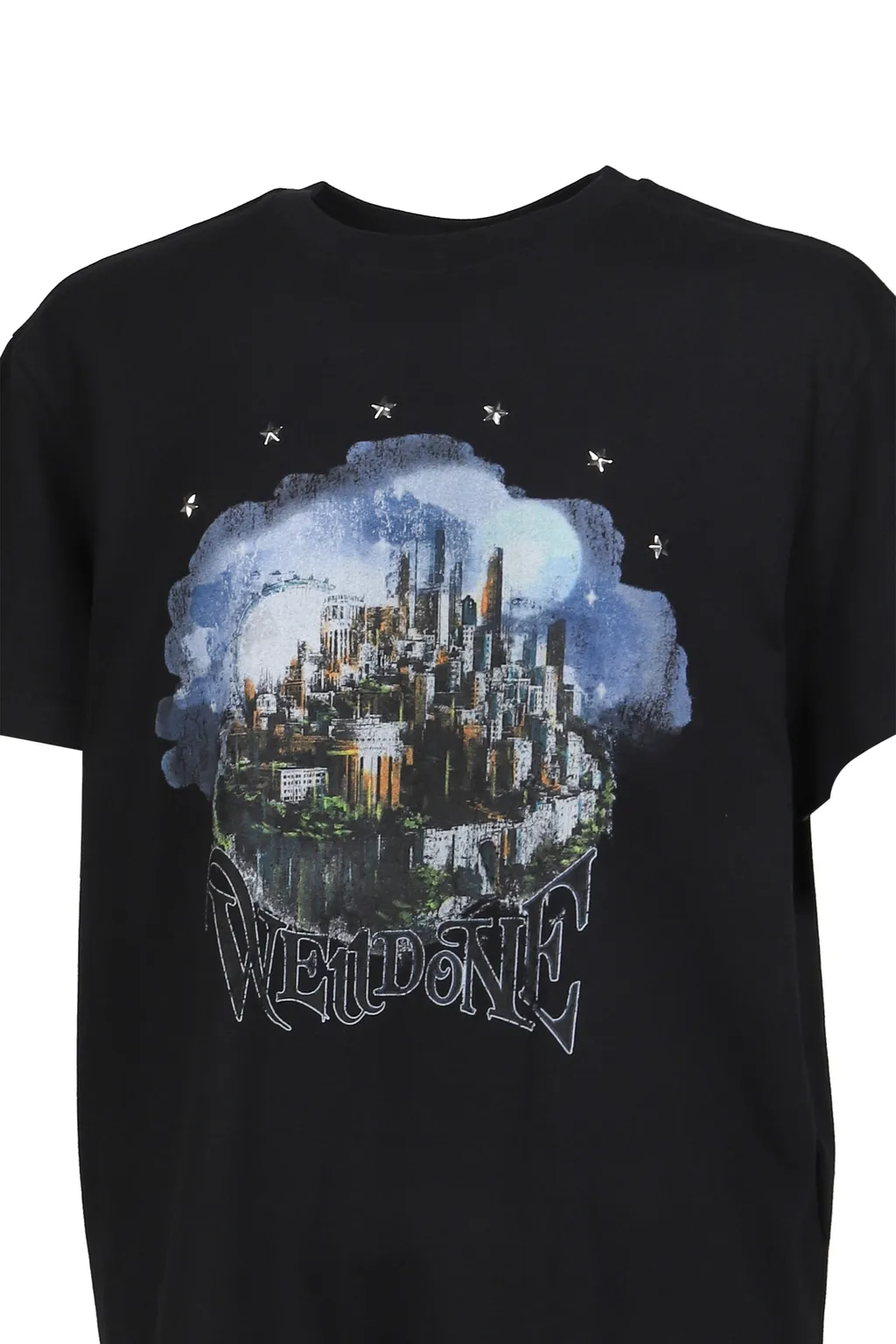 City Regular-Fit T-Shirt / Blk