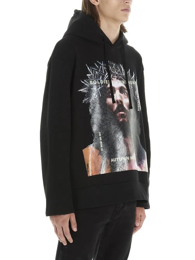 Ih Nom Uh Nit Graphic Logo Print Hoodie