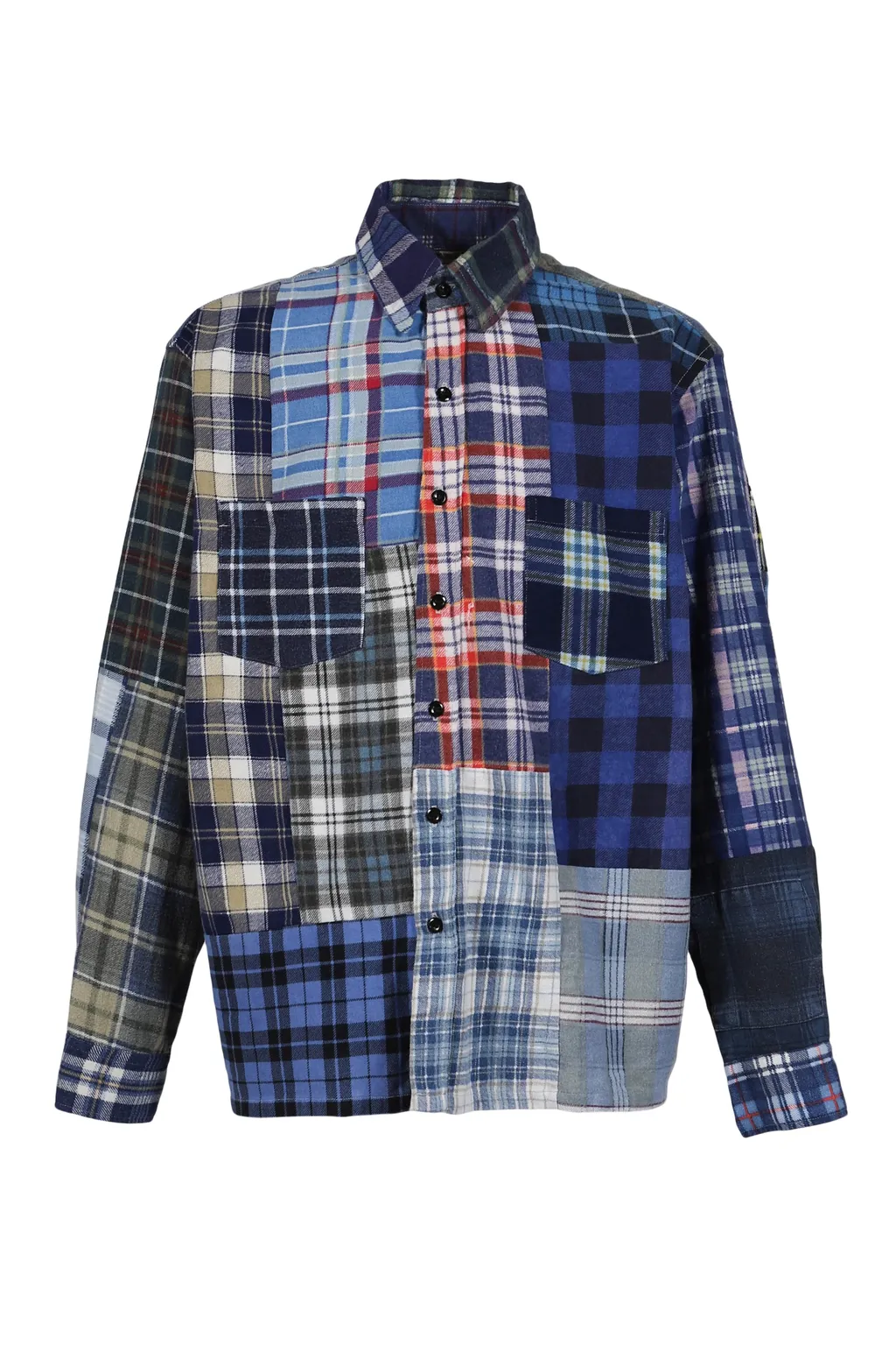 Flannel Shirt -> Straight Hem Shirt / Assorted