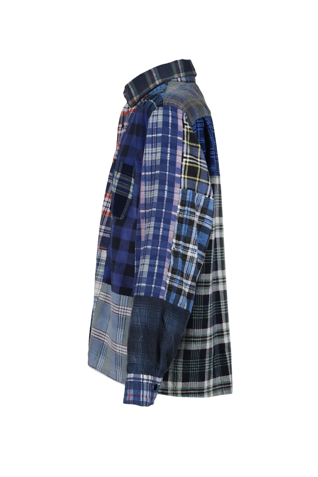 Flannel Shirt -> Straight Hem Shirt / Assorted