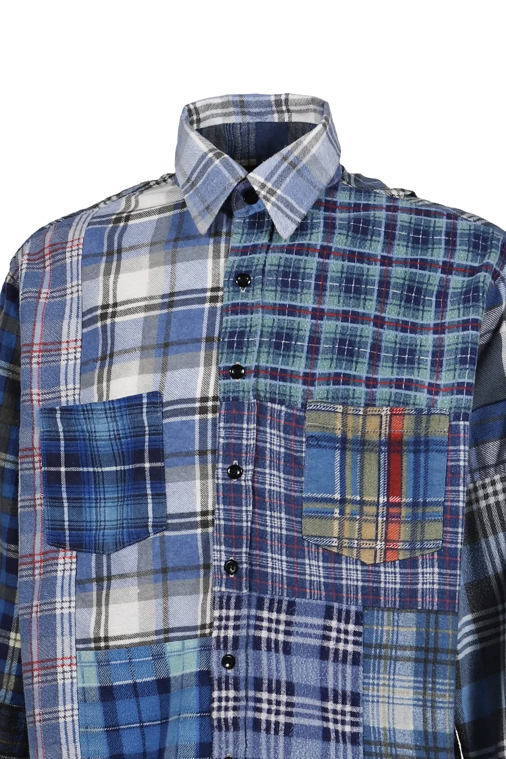 Flannel Shirt -> Straight Hem Shirt / Assorted
