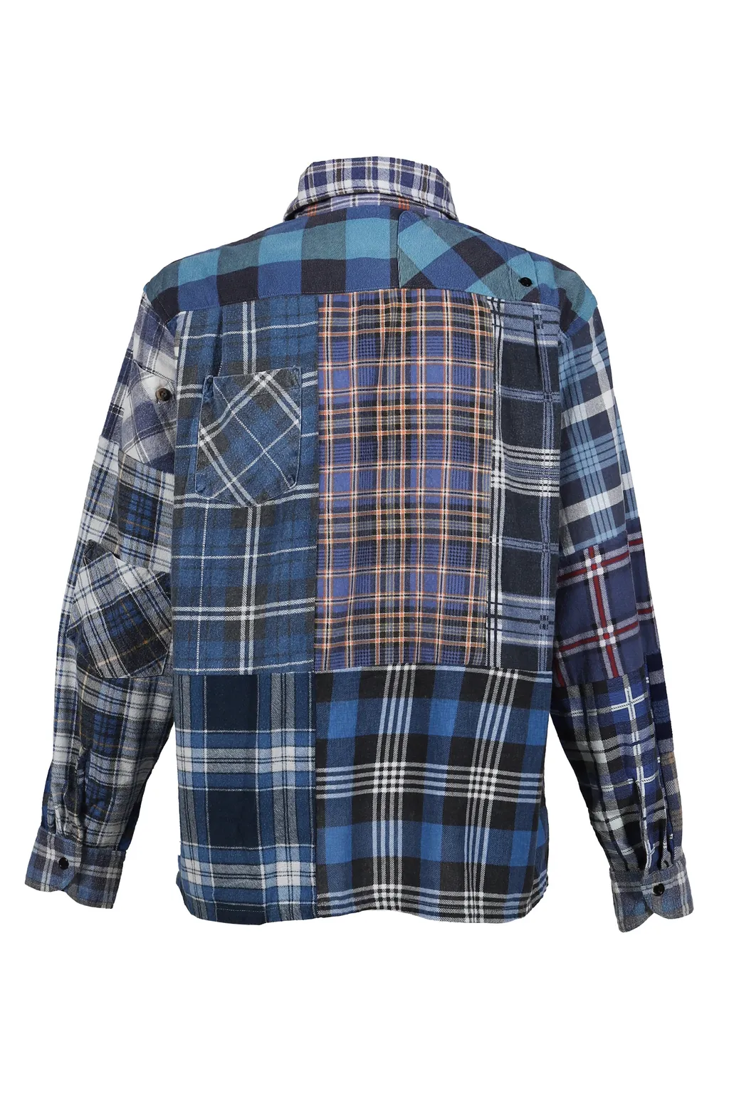 Flannel Shirt -> Straight Hem Shirt / Assorted