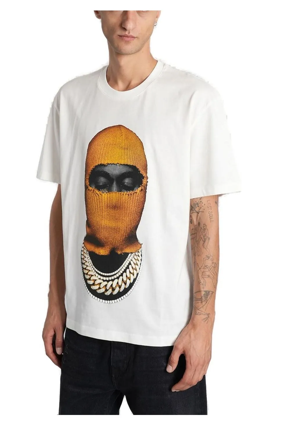 Ih Nom Uh Nit Graphic Printed Crewneck T-Shirt