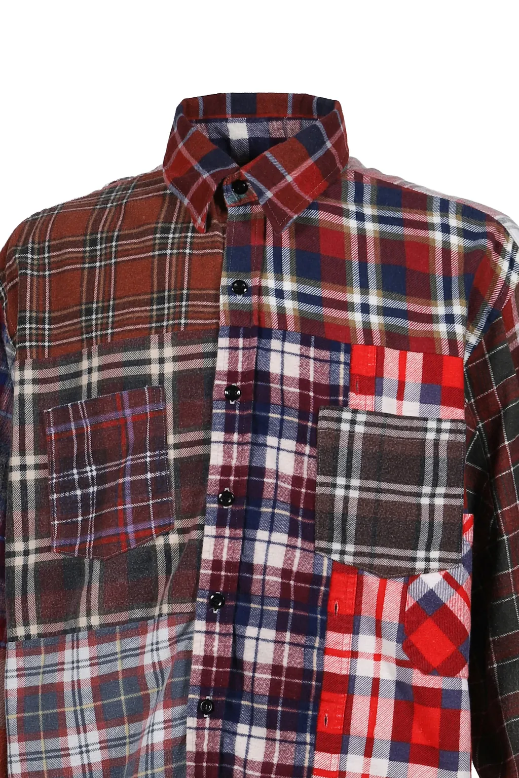 Flannel Shirt -> Straight Hem Shirt / Assorted
