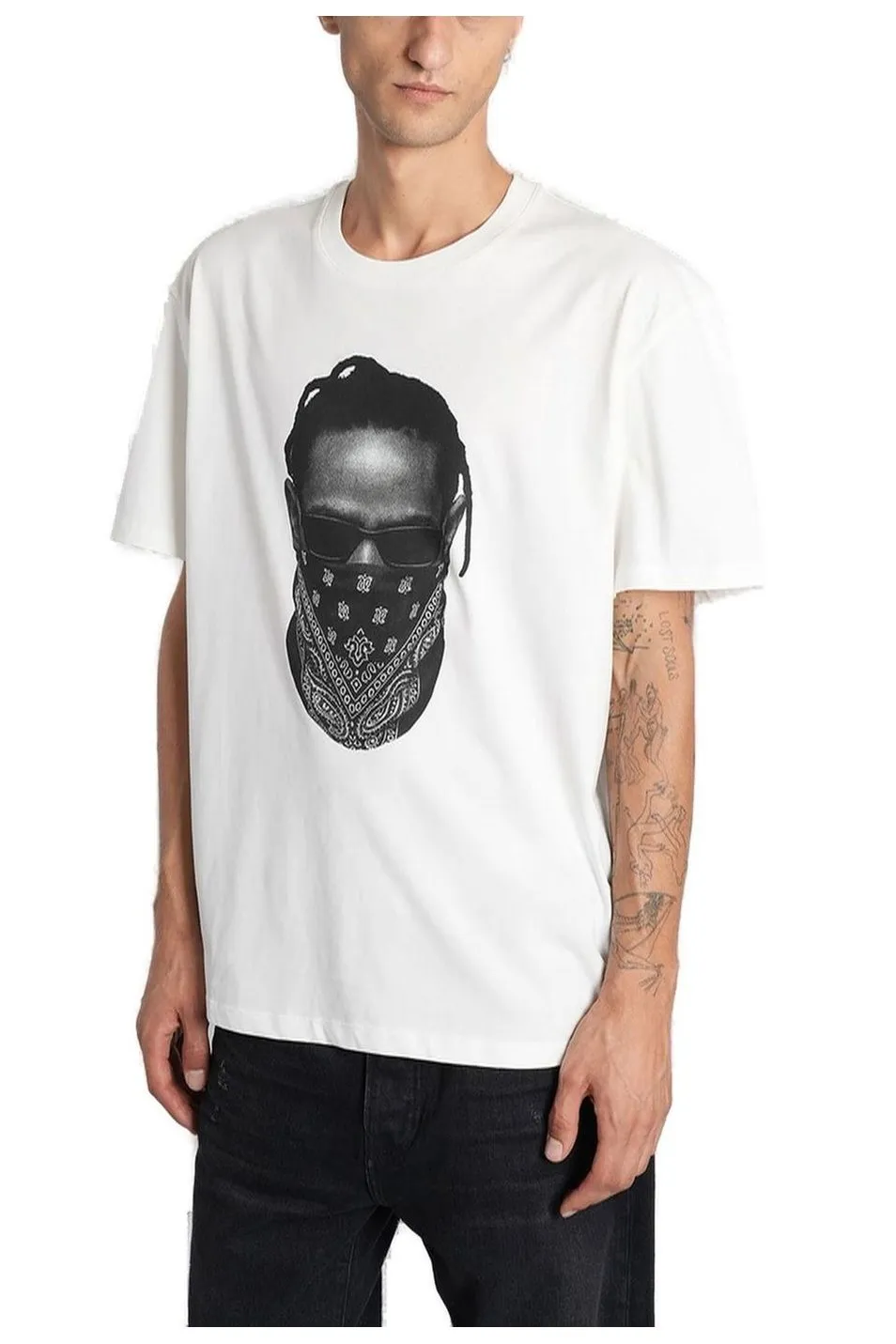 Ih Nom Uh Nit Graphic Printed Crewneck T-Shirt