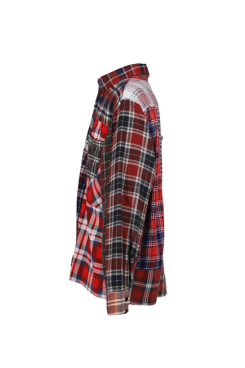 Flannel Shirt -> Straight Hem Shirt / Assorted
