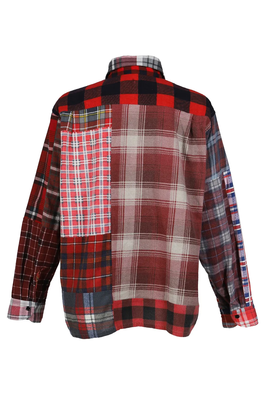Flannel Shirt -> Straight Hem Shirt / Assorted