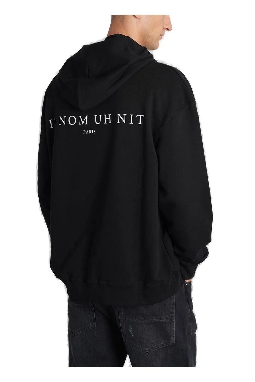 Ih Nom Uh Nit Mask Printed Drawstring Hoodie