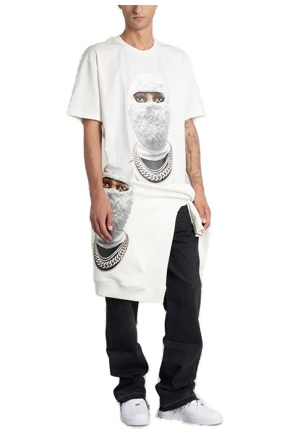 Ih Nom Uh Nit Graphic Printed Crewneck T-Shirt