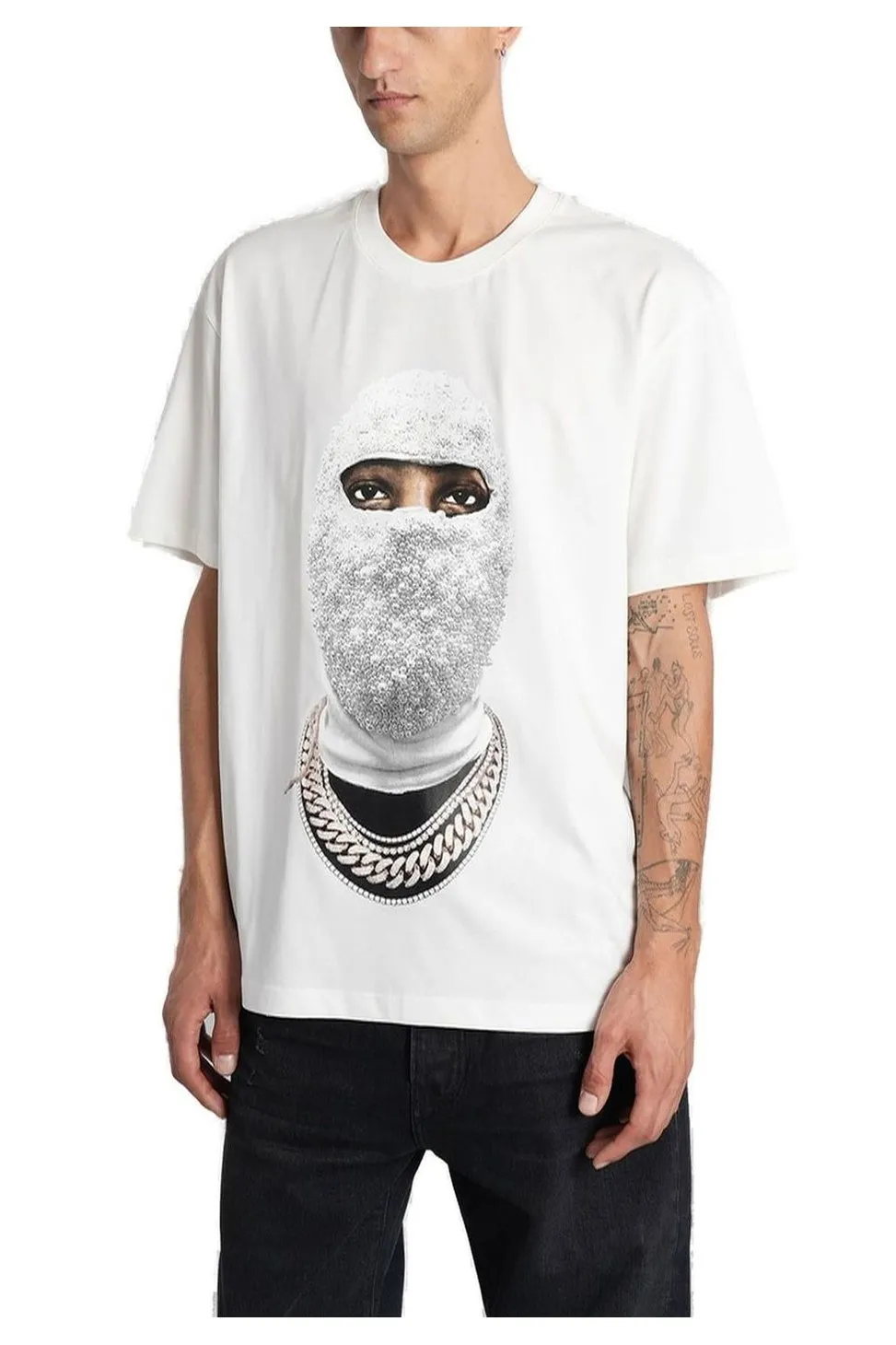 Ih Nom Uh Nit Graphic Printed Crewneck T-Shirt