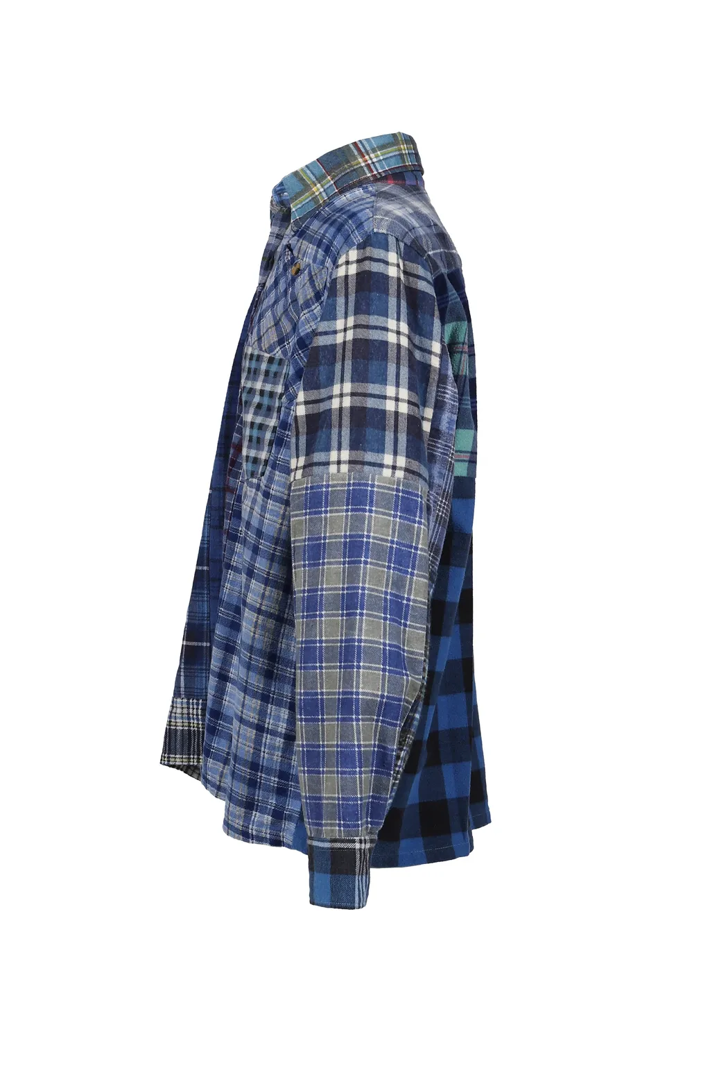 Flannel Shirt -> Straight Hem Shirt / Assorted
