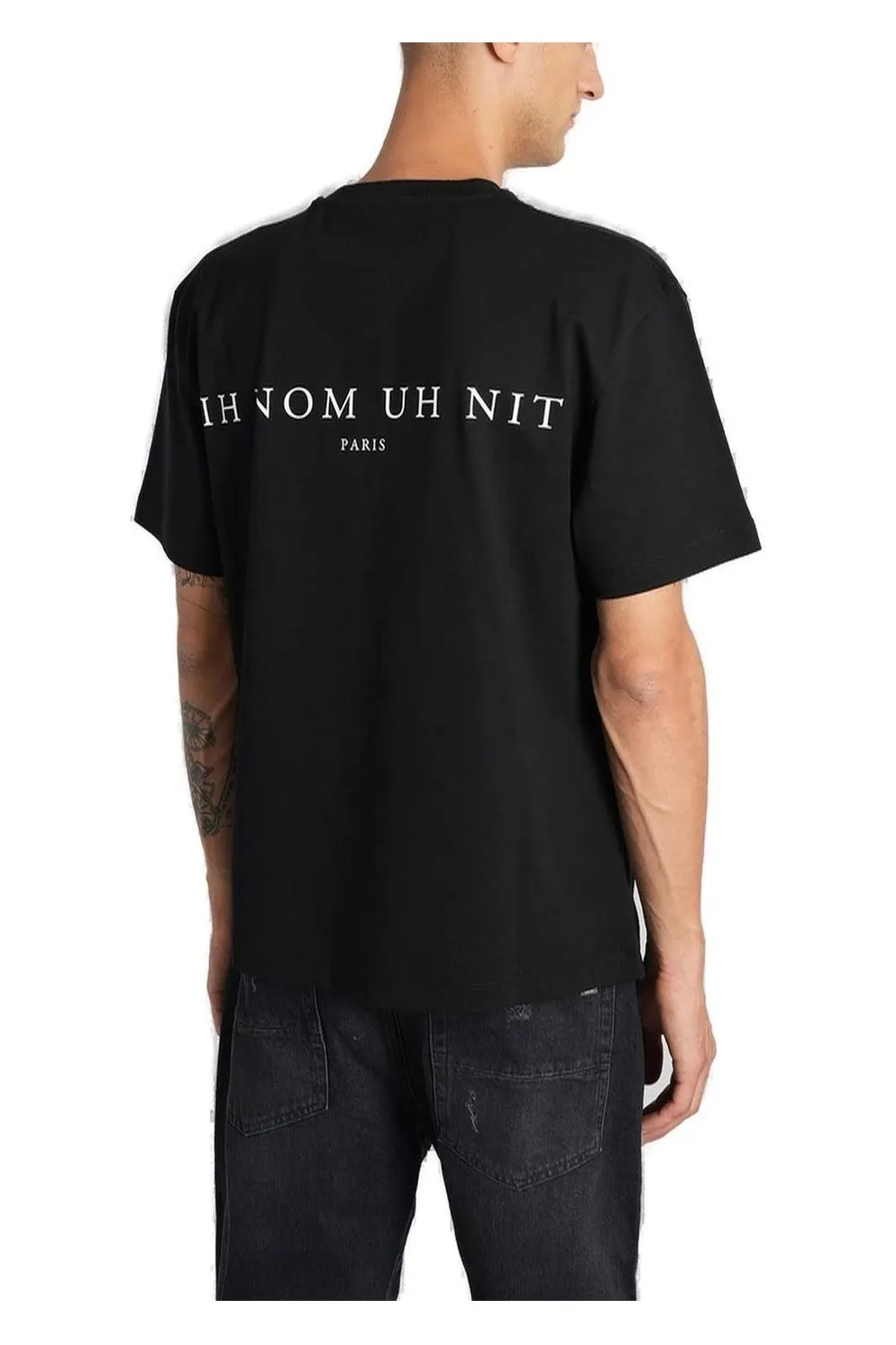 Ih Nom Uh Nit Graphic Printed Crewneck T-Shirt