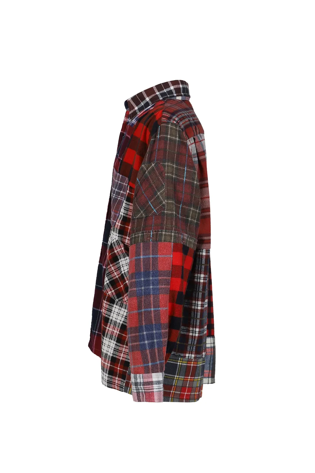 Flannel Shirt -> Straight Hem Shirt / Assorted