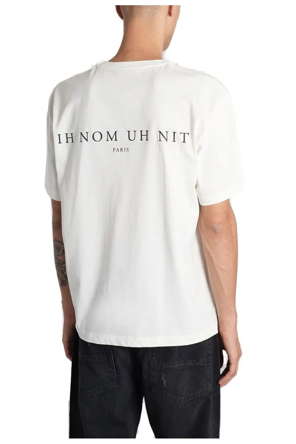 Ih Nom Uh Nit Graphic Printed Crewneck T-Shirt
