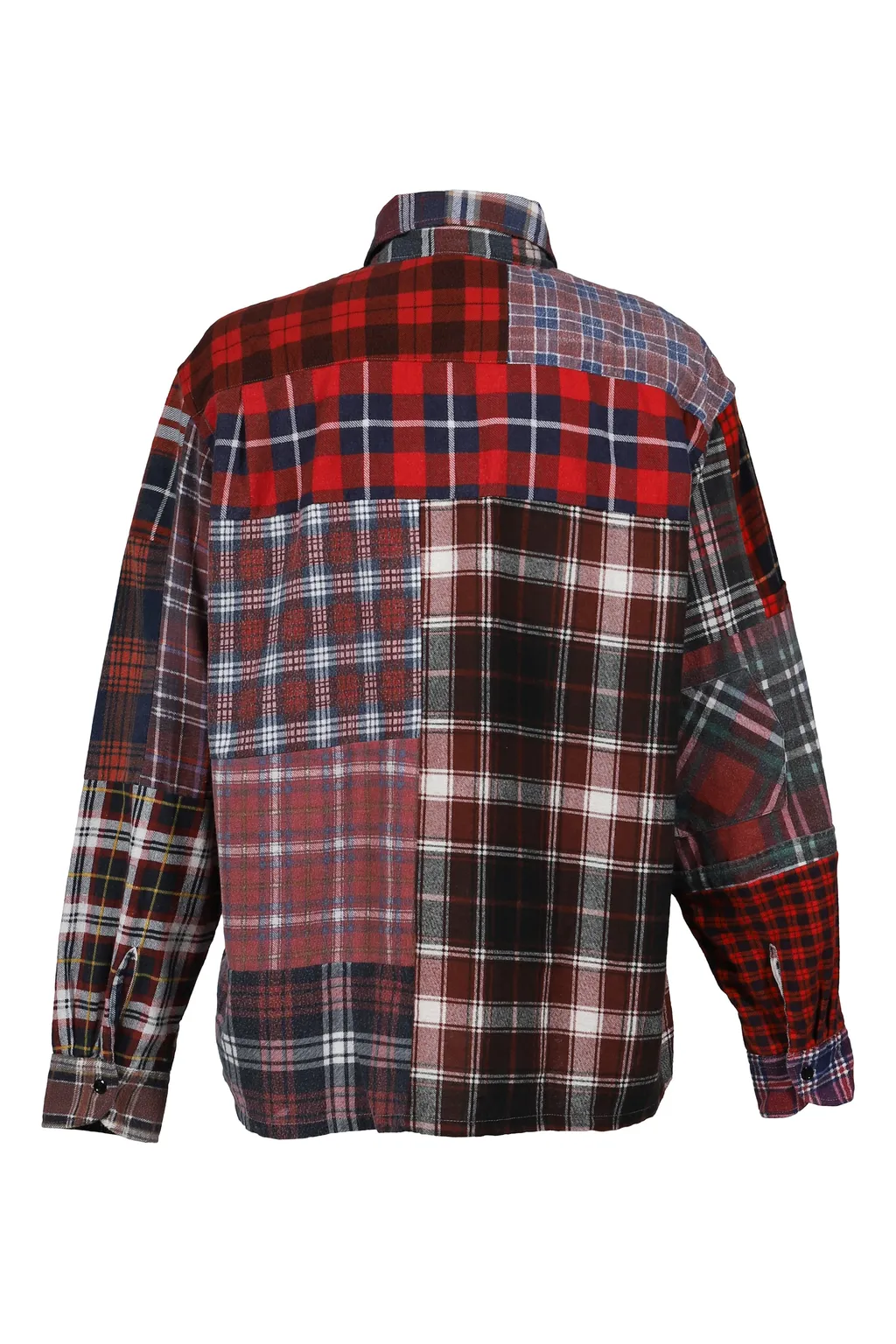 Flannel Shirt -> Straight Hem Shirt / Assorted