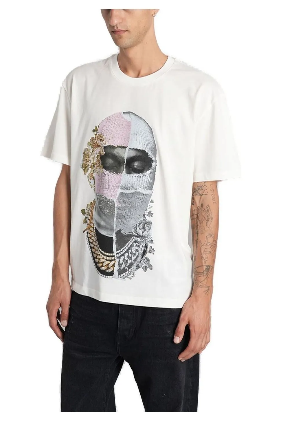 Ih Nom Uh Nit Graphic Printed Crewneck T-Shirt