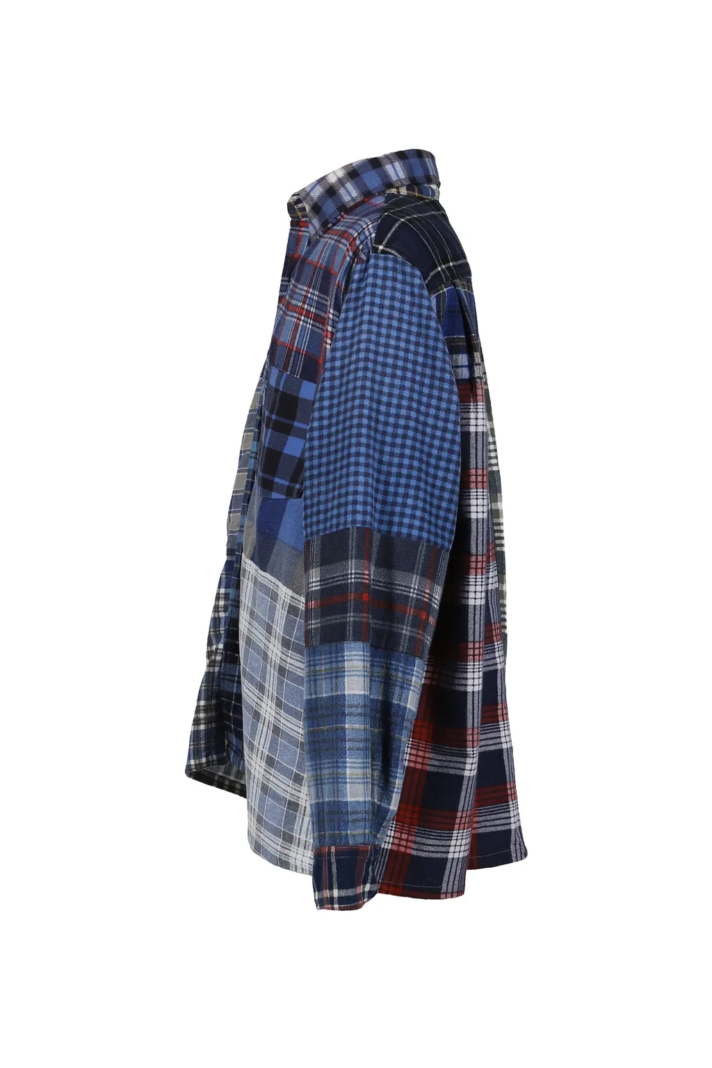 Flannel Shirt -> Straight Hem Shirt / Assorted