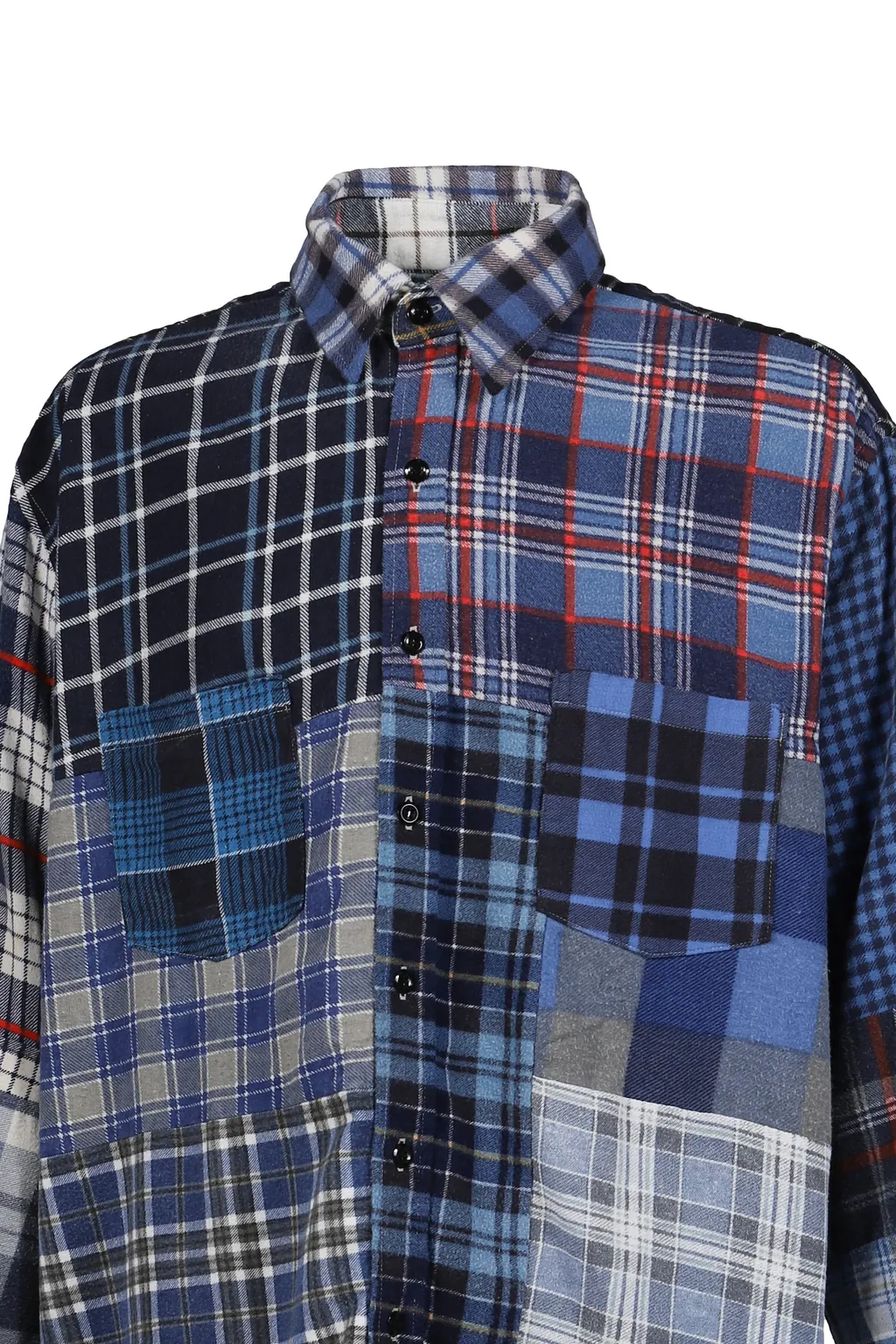 Flannel Shirt -> Straight Hem Shirt / Assorted