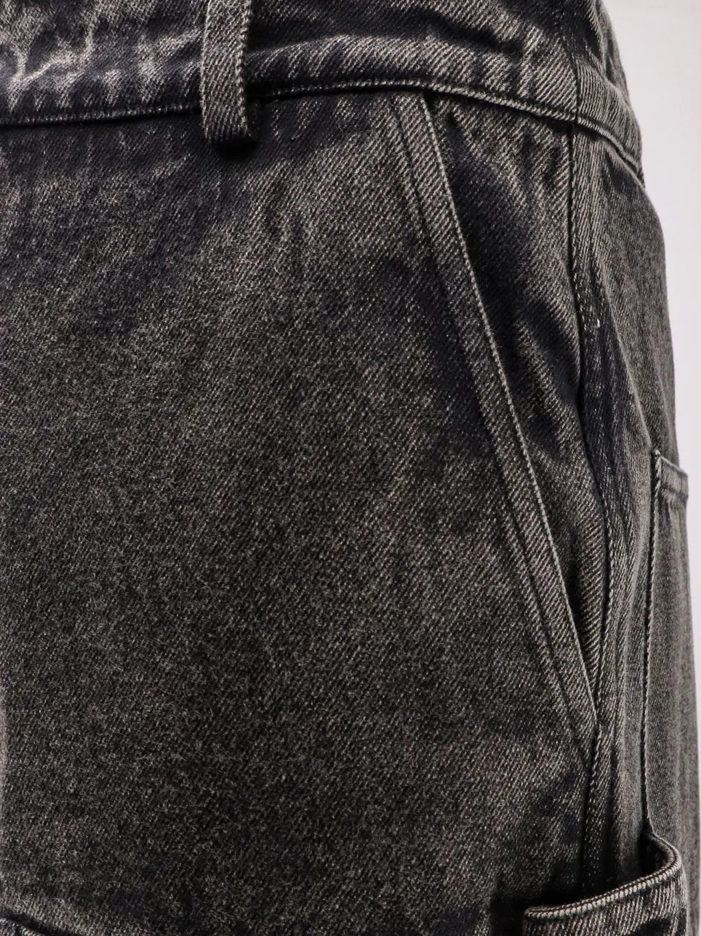 Ih Nom Uh Nit Stitched Detailed Jeans
