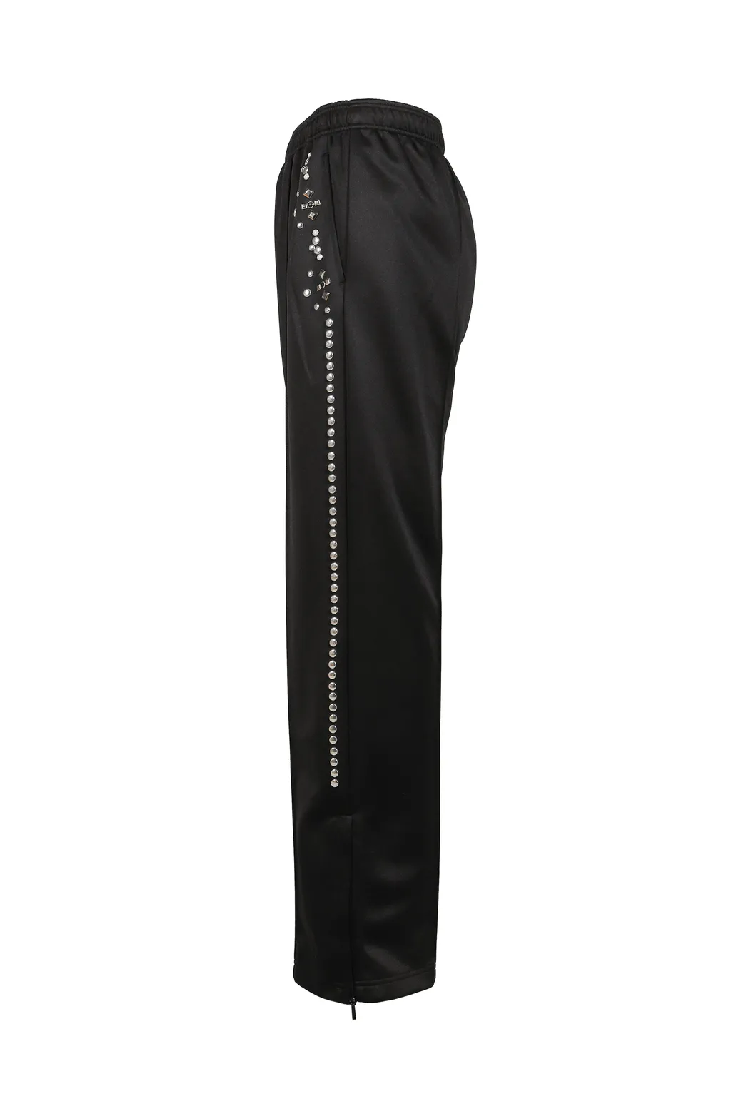 Polyester Jersey Track Pants / Blk