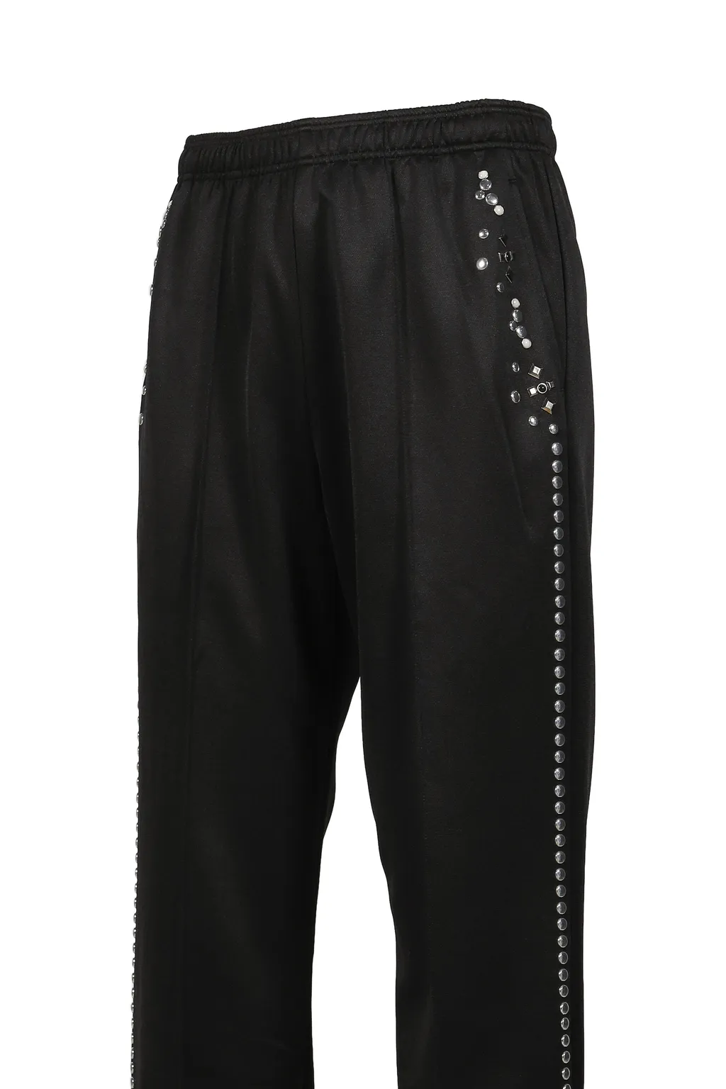 Polyester Jersey Track Pants / Blk