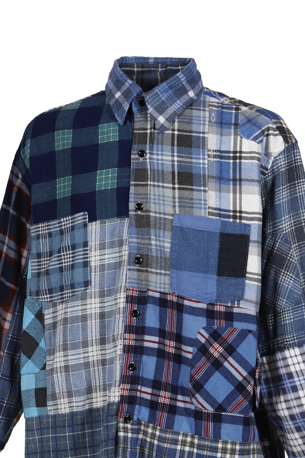 Flannel Shirt -> Straight Hem Shirt / Assorted