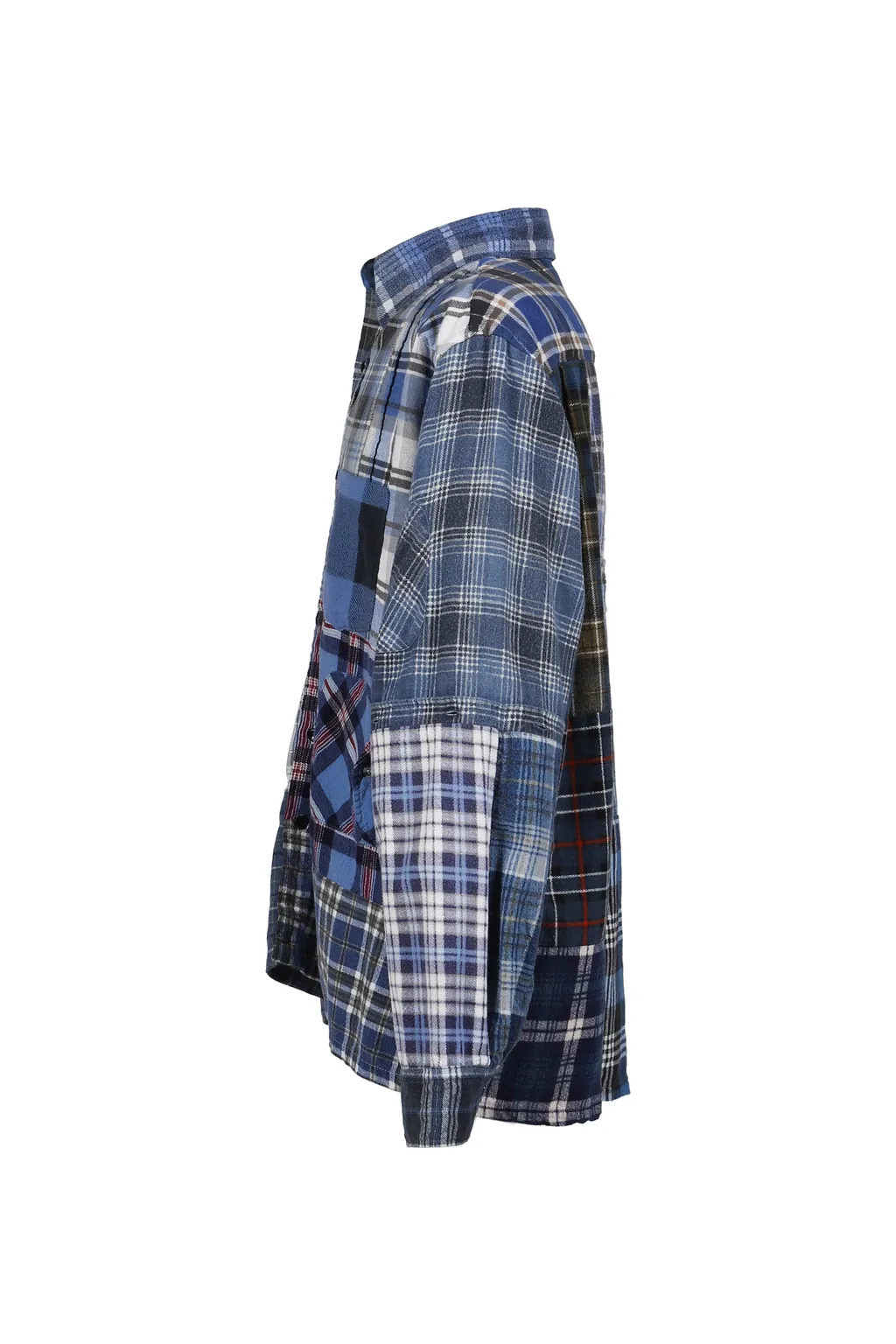Flannel Shirt -> Straight Hem Shirt / Assorted