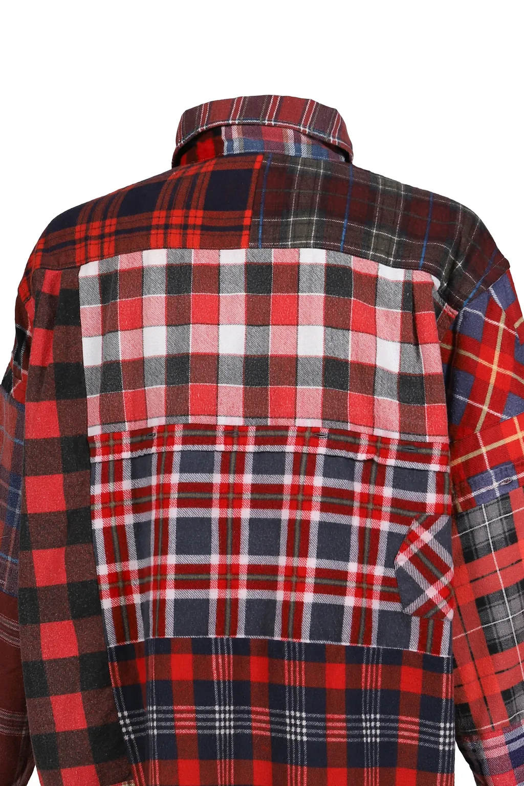 Flannel Shirt -> Straight Hem Shirt / Assorted