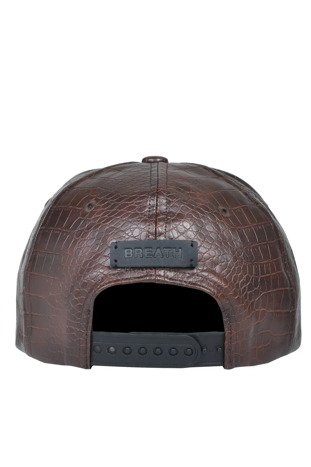 Bh Logo Faux Crocodile Cap / Brw