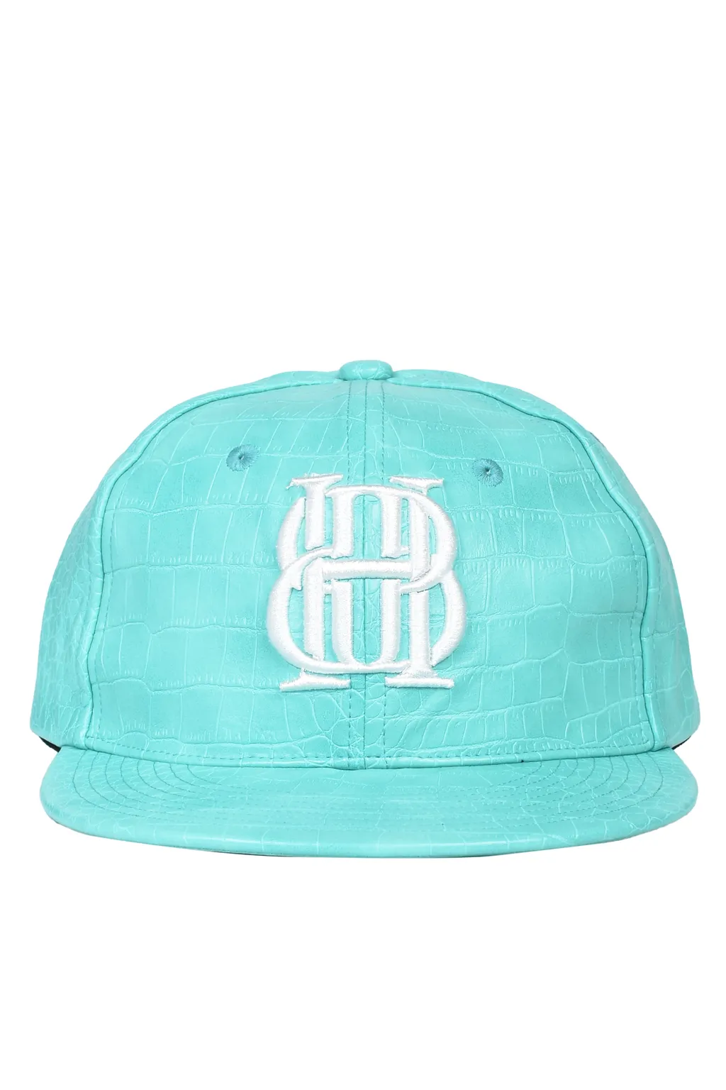Bh Logo Faux Crocodile Cap / Tur