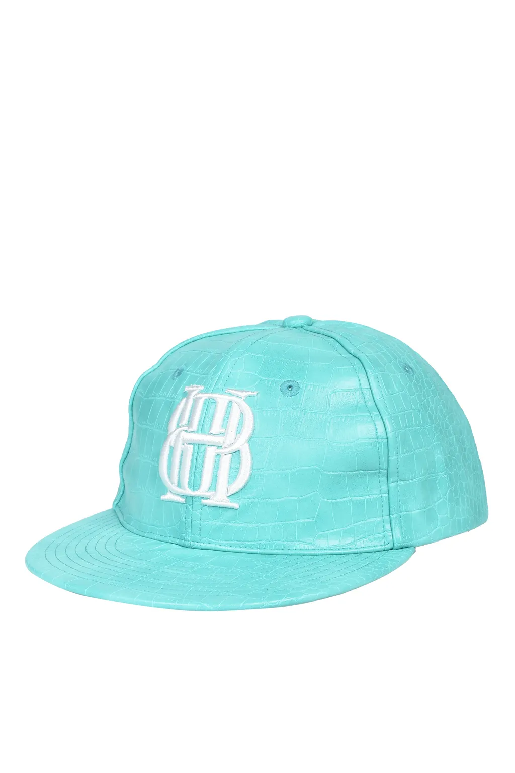 Bh Logo Faux Crocodile Cap / Tur