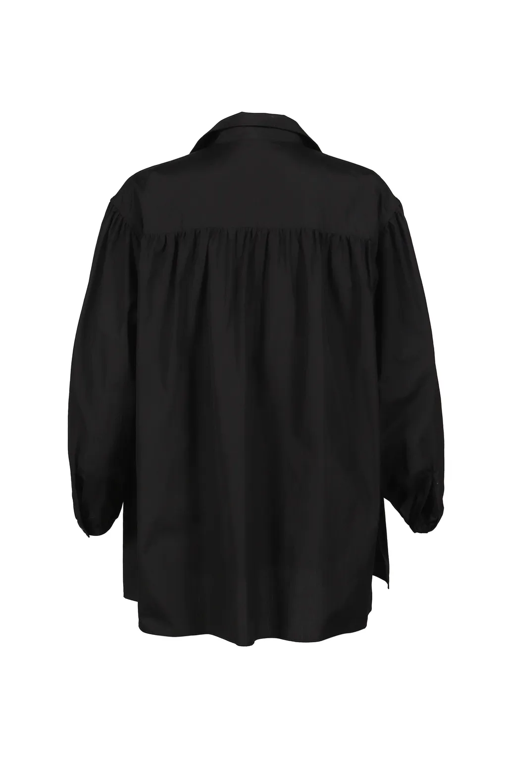Frill Shirt / Blk