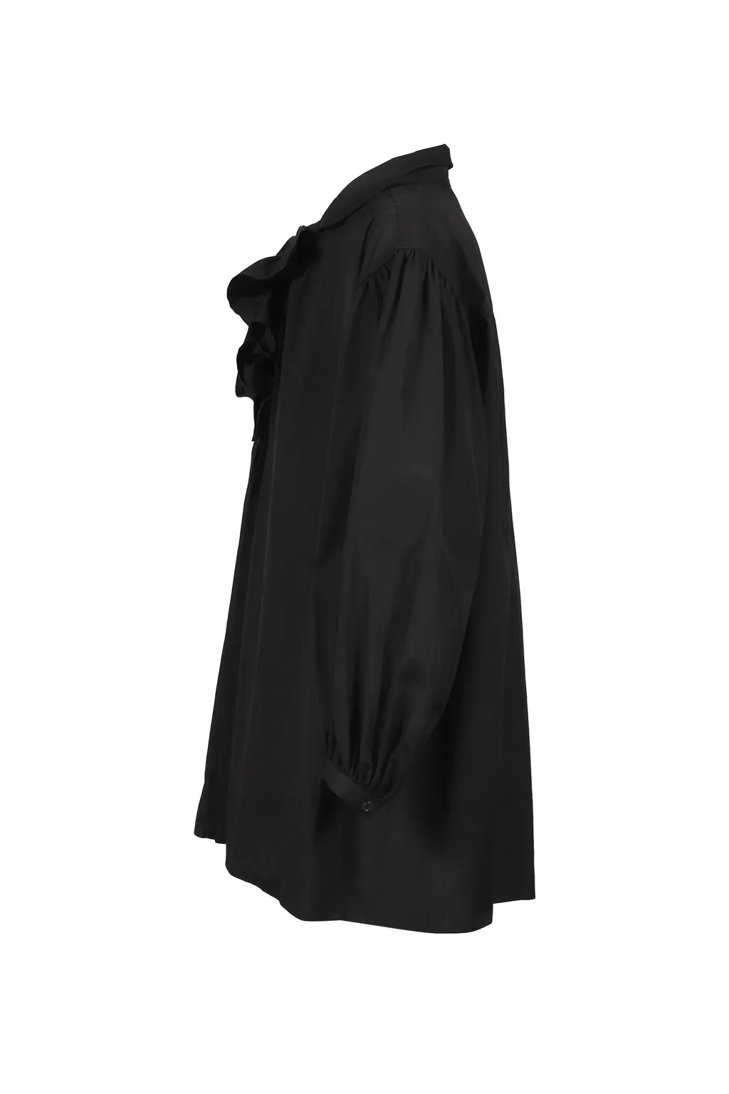 Frill Shirt / Blk