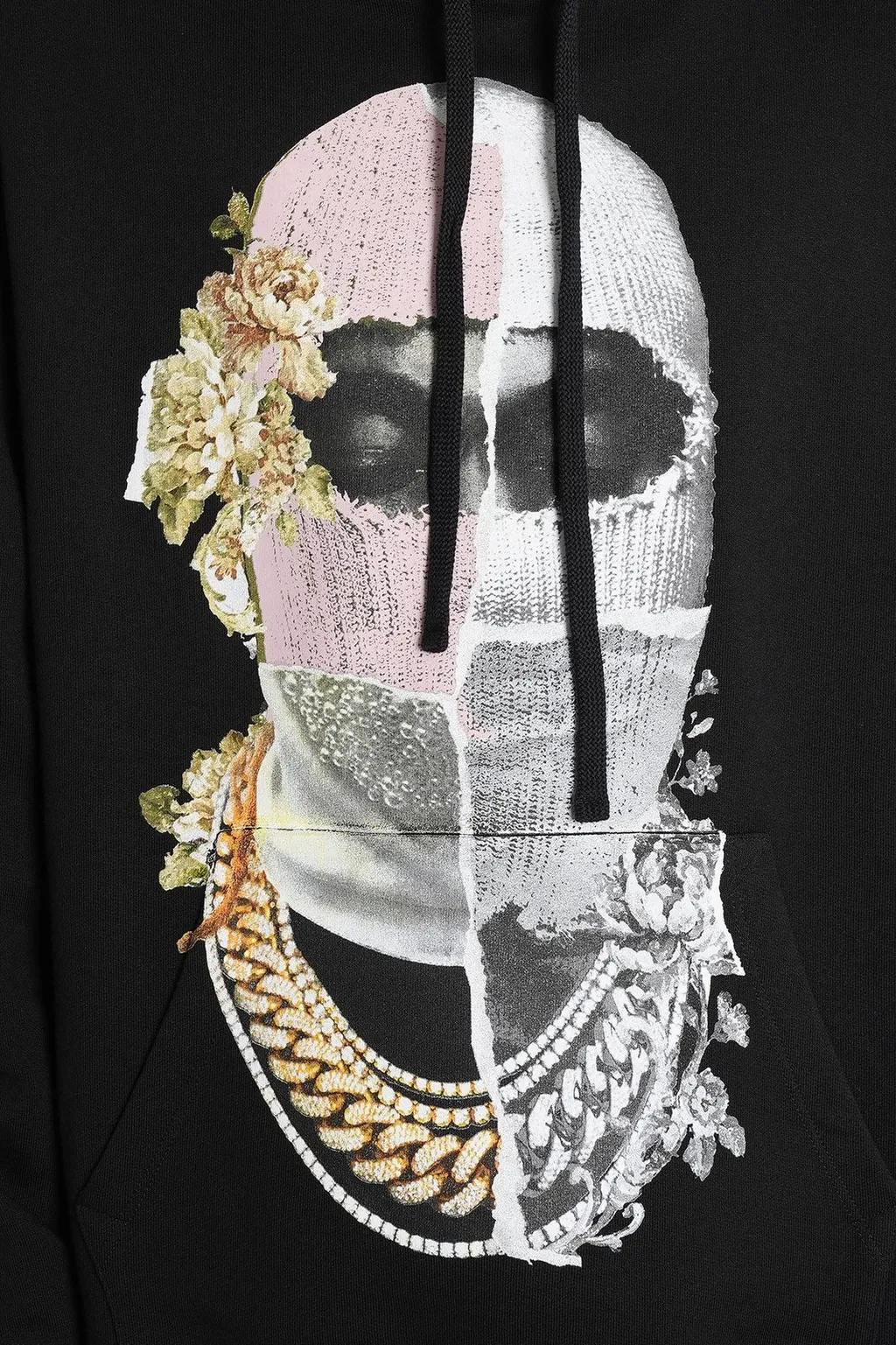 Ih Nom Uh Nit Mask Printed Drawstring Hoodie