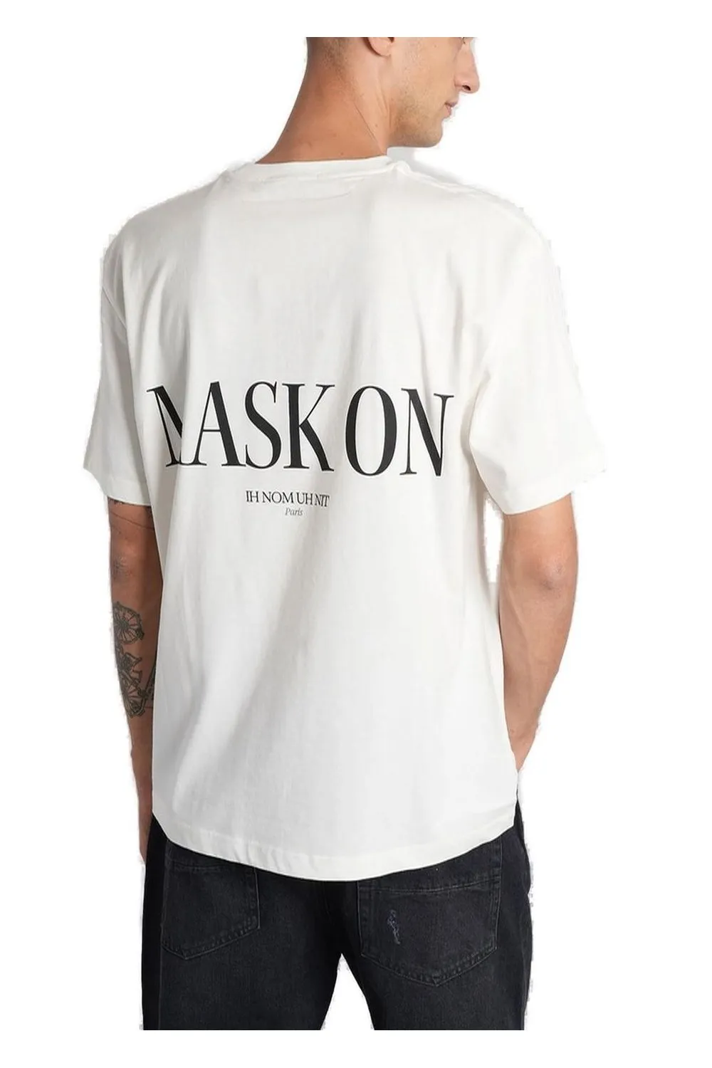 Ih Nom Uh Nit Graphic Printed Crewneck T-Shirt