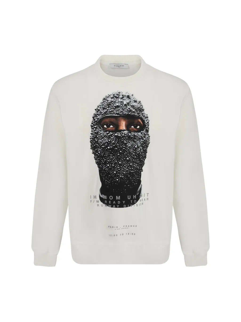 Ih Nom Uh Nit Mask Printed Crewneck Sweatshirt