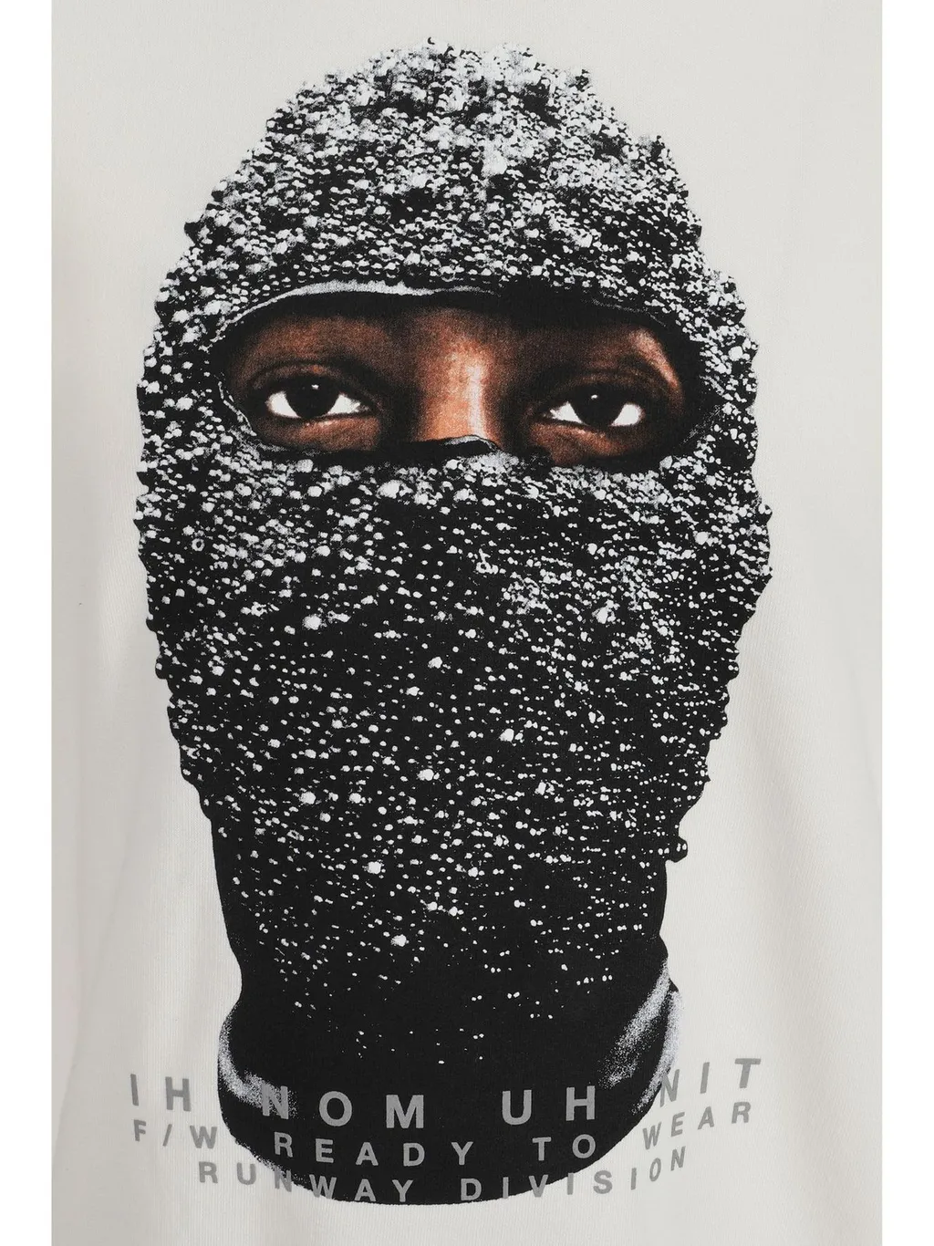 Ih Nom Uh Nit Mask Printed Crewneck Sweatshirt