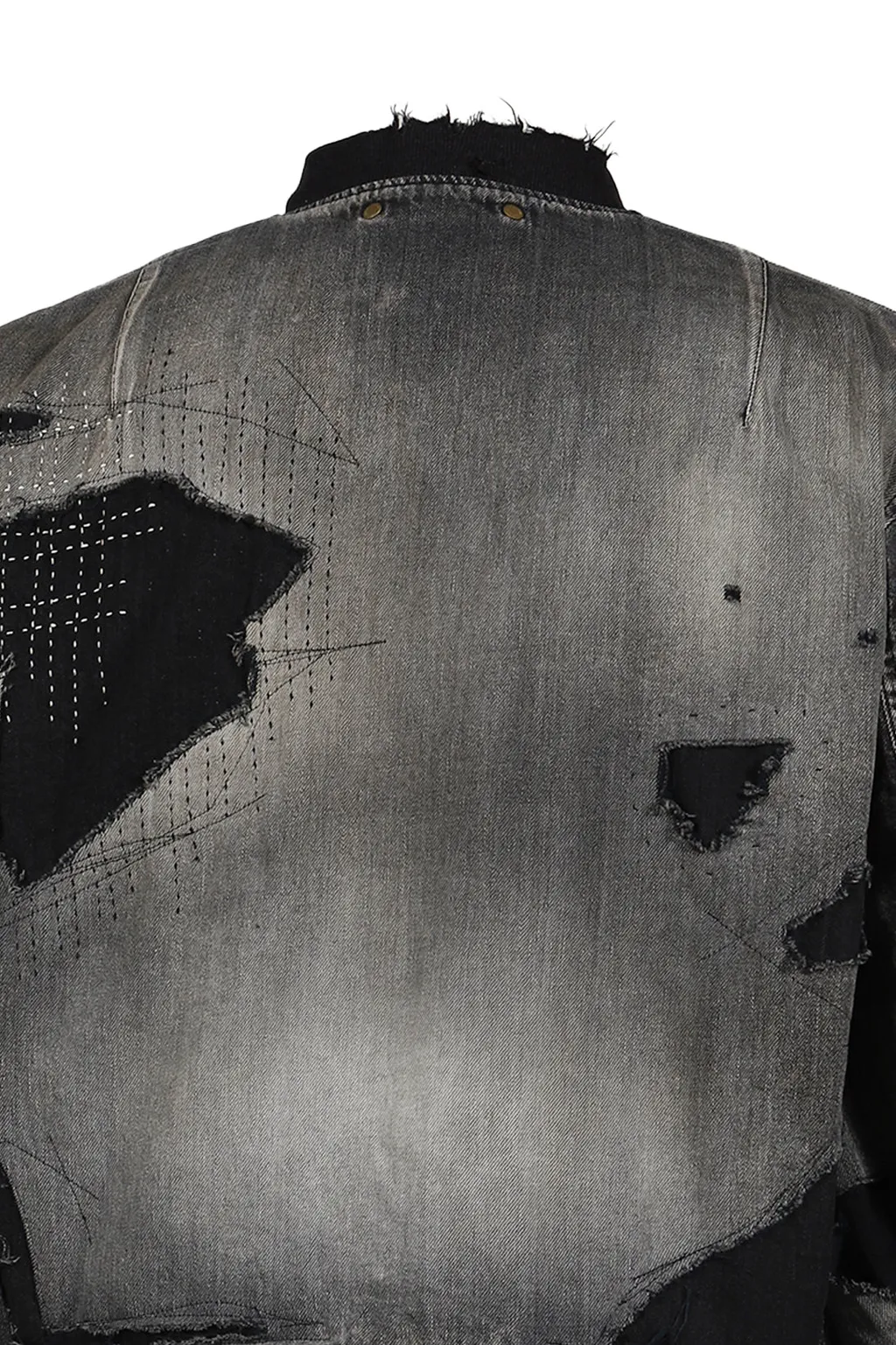 Hard Remaked Dual Denim Ma-1 / Blk