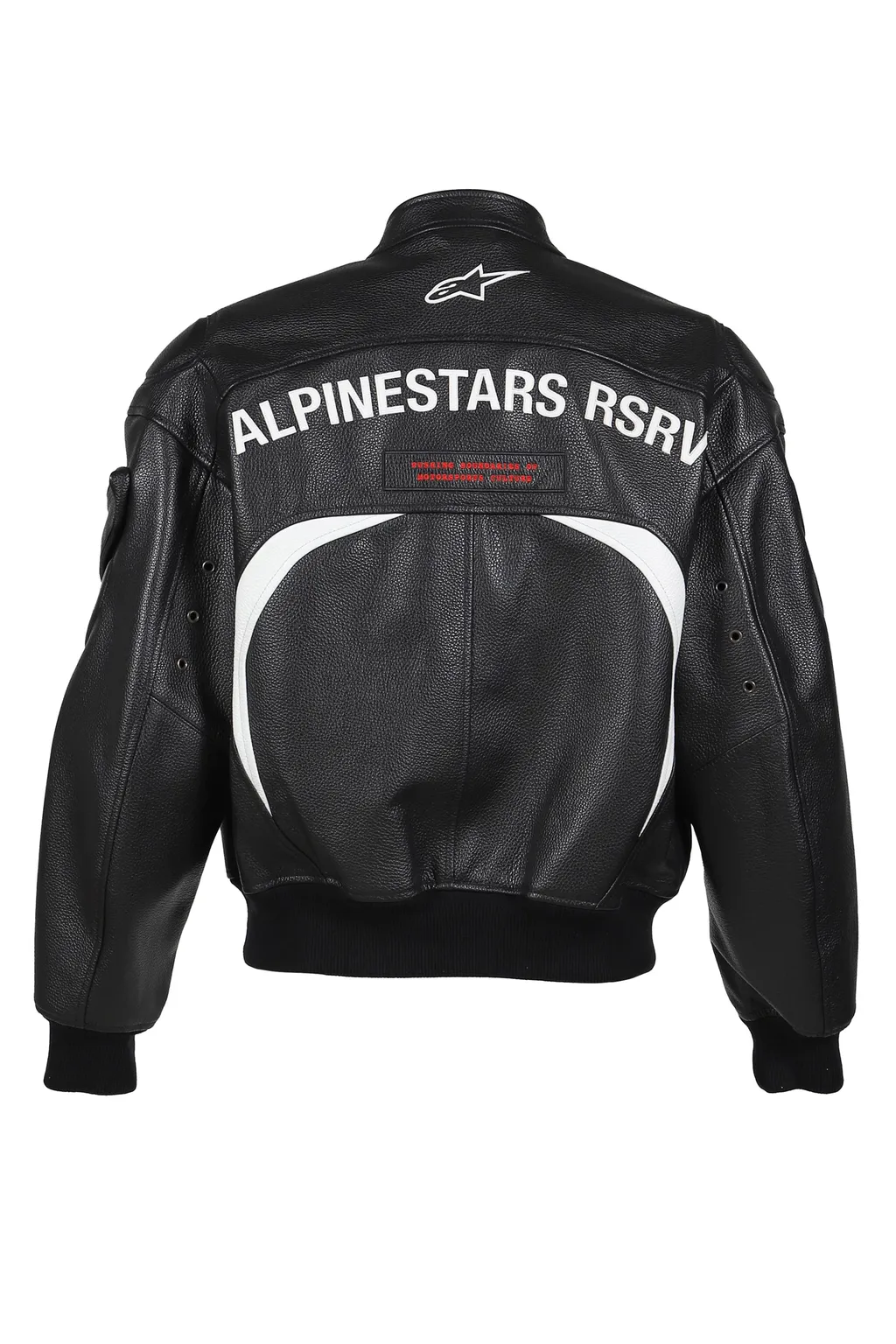 Chief Bomber Leather Jacket / Blk
