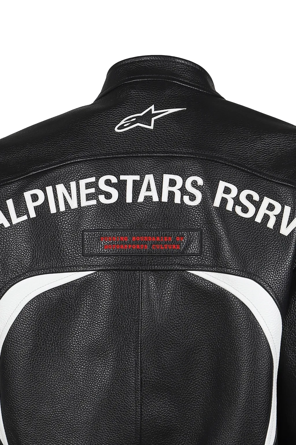 Chief Bomber Leather Jacket / Blk