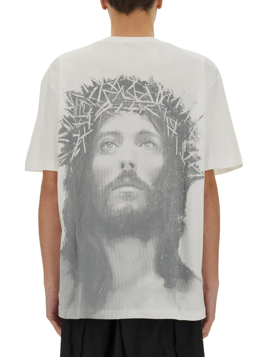 Ih Nom Uh Nit Logo Printed Crewneck T-Shirt