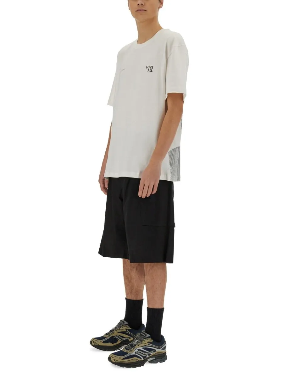 Ih Nom Uh Nit Logo Printed Crewneck T-Shirt